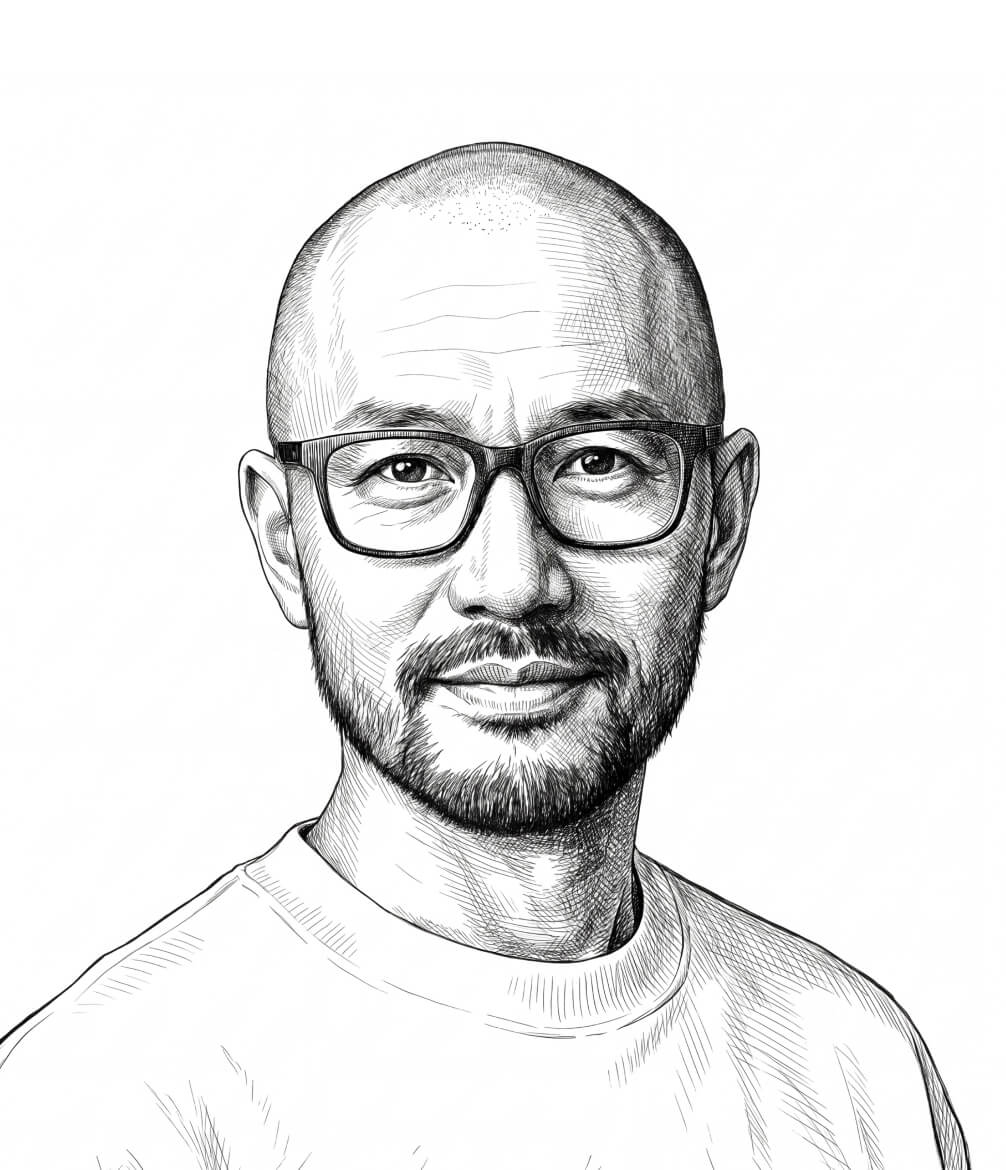 Portrait of Ellis Grant, AI Engineer at Heron AI